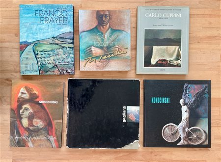 PITTURA FIGURATIVA ITALIANA DEL '900 - Lotto unico di 6 cataloghi