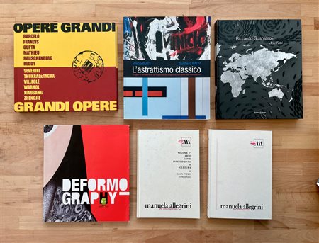 ARTE ITALIANA DEL DOPOGUERRA - Lotto unico di 6 cataloghi