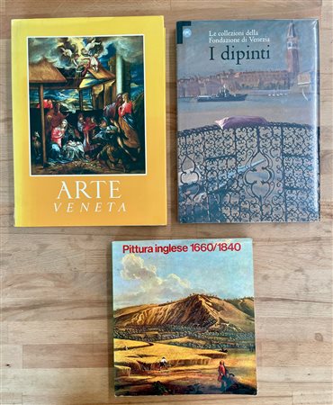 ARTE VENETA E INGLESE - Lotto unico di 3 cataloghi