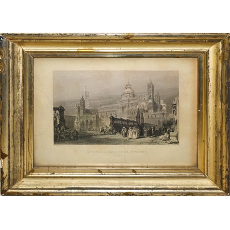 William Leighton Leitch (Glasgow 1804 - St. John's Wood 1883)  - Cattedrale di Palermo, 19th century