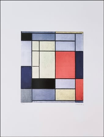 MONDRIAN PIET Paesi Bassi 1872 - New York 1944 "Senza titolo"