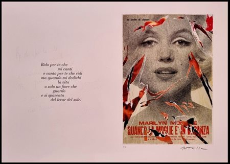 ROTELLA MIMMO Catanzaro 1918 - Milano 2006 "Atto d'amore"