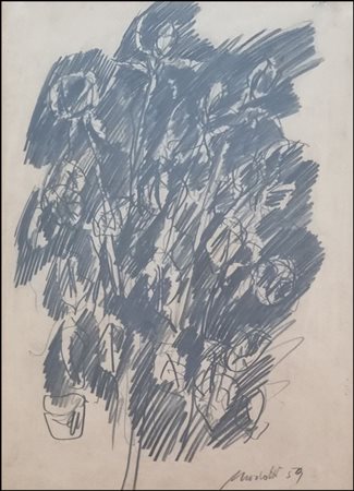 MORLOTTI ENNIO Lecco 1910 - Milano 1992 "Senza titolo"