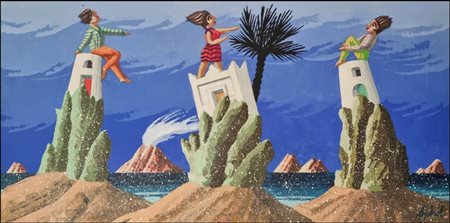 APHEL FABIO Cavalese (TN) 1957 "Lui, lei e l'altro"