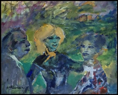 MACCARI MINO Siena 1898 - Roma 1989 "Senza titolo"