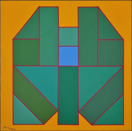 PERILLI ACHILLE Roma 1927 - Orvieto 2021 "Il giallastro"