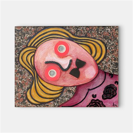 Enrico Baj, La bionda triste