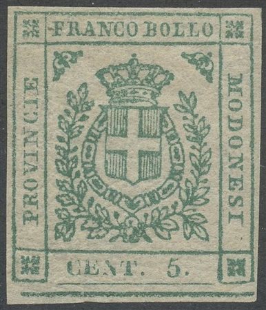  
Modena - Gov. Provvisorio, 5 cent. n.12 
 
