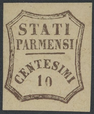  
Parma/Gov. Provvisorio, 10 cent. nuovo 
 
