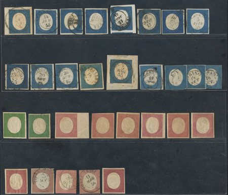  
Sardegna - III emissione, interessante insieme 
 