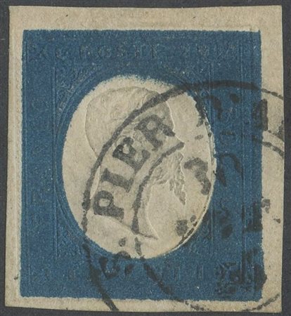  
Sardegna - III emissione, 20 cent. qualità lusso 
 