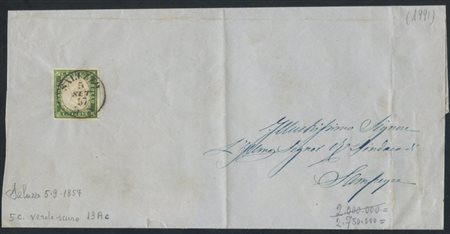  
Sardegna - 5 cent. su circolare 
 