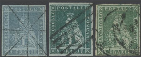  
TOSCANA, TRE OTTIMI ESEMPLARI  
 