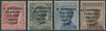  
Regno - Congresso Filatelico 
 