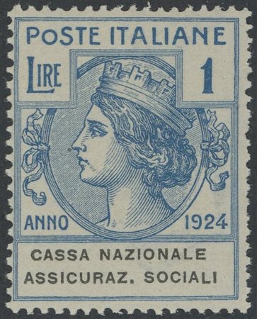 
Regno - Enti Parastatali, Cassa Naz. Ass. Sociali MNH 
 