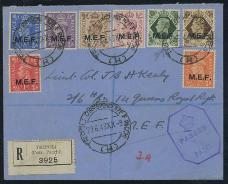  
M.E.F. - Storia Postale 
 