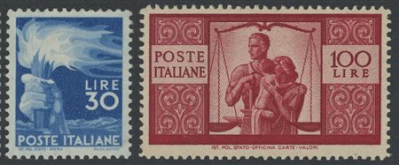  
Repubblica - Democratica, i due alti valori. 
 