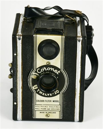 MACCHINA FOTOGRAFICA ANALOGICA CORONET BOX TWELVE-20 - COLOUR FILTER MODEL...