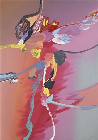 Nicola Naimo SENZA TITOLO, 1977 olio su tela, cm 70x50 firma sul retro: firma...