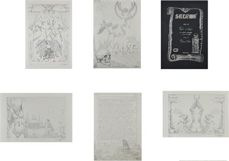 Paolo Cotza SALOME’, 1983 libro d’artista con testo di Patrizia Cotza,...