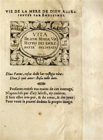 Jacques Callot, Vie de la mère de Dieu representée par emblèmes / Vita Beatae...