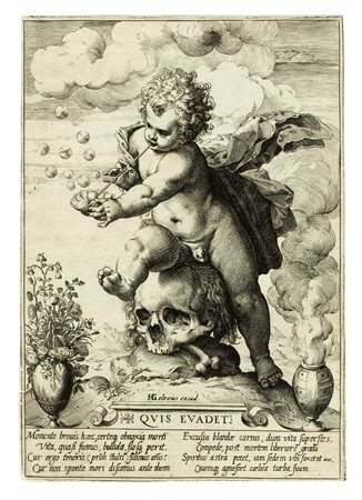 Hendrik Goltzius [cerchia di], Quis evadet? HGoltzius excud., 1590 ca....