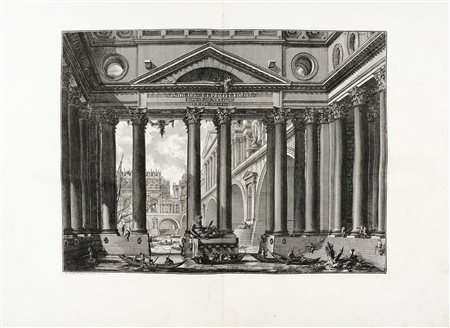 Giovanni Battista Piranesi, Vindicibus et protectoribus bonarum artium I.B....