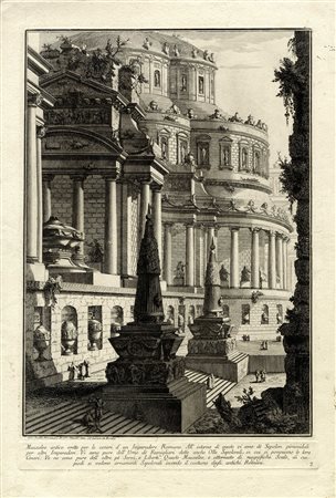 Giovanni Battista Piranesi, Mausoleo antico eretto per le ceneri d'un...