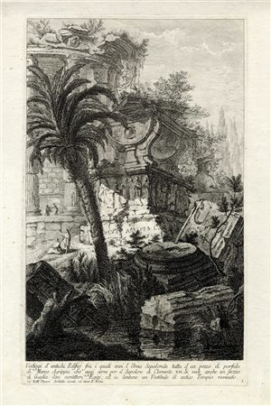 Giovanni Battista Piranesi, Vestiggi d'antichi Edificj fra i quali evvi...