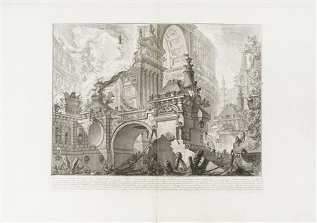 Giovanni Battista Piranesi, Parte di ampio magnifico Porto all'uso degli...