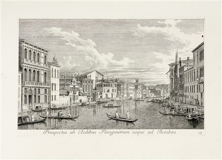 Antonio Visentini, Prospectus ab Aedibus Flanginorum usque ad Bembos....