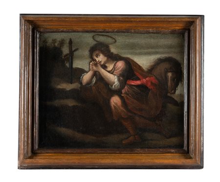 Antonio Nasini, San Galgano. 1690 ca. Olio su tela. cm 53,5x67,2....