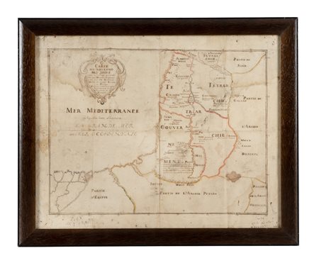 Carte du Royaume du Juifs selon le partage qui en fut fait par Herode le...