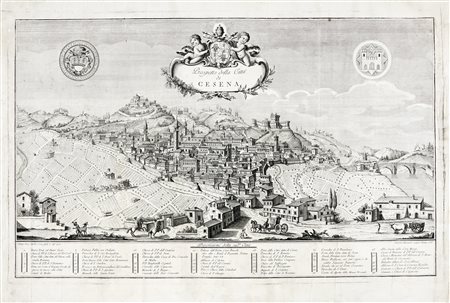 Innocente Alessandri, Prospetto della Città di Cesena. Venezia: 1786....