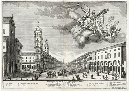 Giuseppe Ballanti Giuseppe Pistocchi, Prospetto della Piazza Maggiore di...