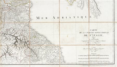 Alexis Nicolas Chauchard, Carte de la partie septentrionale de l’Italie Par...