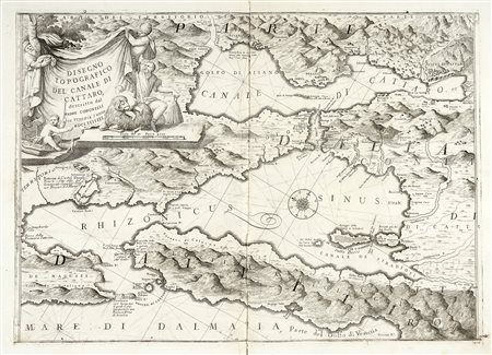 Vincenzo Maria Coronelli, Disegno topografico del Canale di Cattaro descritto...