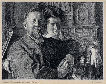 Otto Greiner, Das Ehepaar Langheinrich (La coppia Langheinrich). 1901....