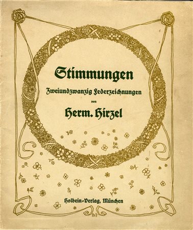 Herman Robert Hirzel, Otimmungen. Cartella di 18 litografie su fondo crema....