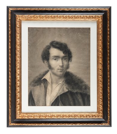 Scuola francese della prima metà del XIX secolo, Ritratto di giovane...