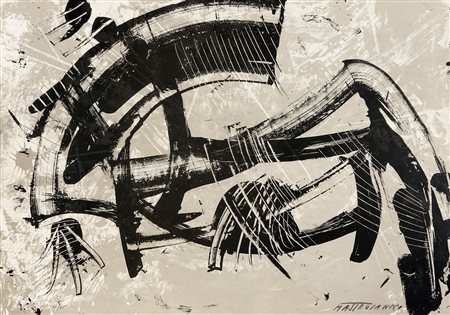 Autori vari, Lotto composto di 3 incisioni. 1) Mastroianni U., Senza titolo....