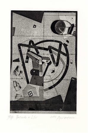 Assadour Harutyuni Bezdikyan, Pensando a LS (Leonardo Sciascia). 2014....