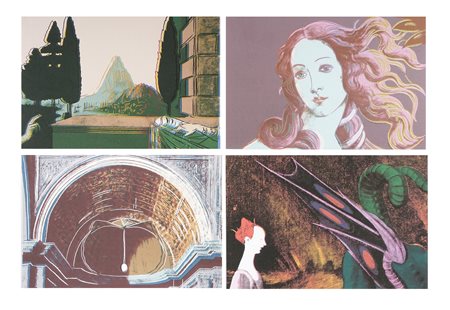 Andy Warhol [after], Details of Renaissance. A portfolio of four works....