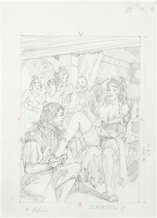 Alessandro Biffignandi - Fiabe Proibite - Cenerentola, 1973