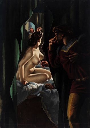 Gino Boccasile - Il Decamerone, 1950