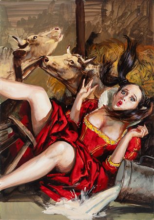 Averardo Ciriello - Maghella - La strana stalla, 1976