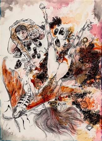 Guido Crepax - Felliniana, 1972