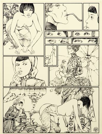 Guido Crepax - Valentina - Lanterna magica, 1976