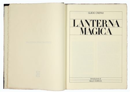 Guido Crepax - Valentina - Lanterna magica, 1978