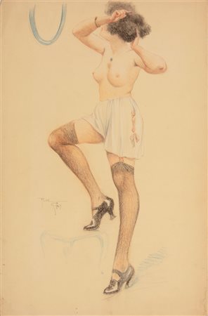René Giffey - Nudo, 1923